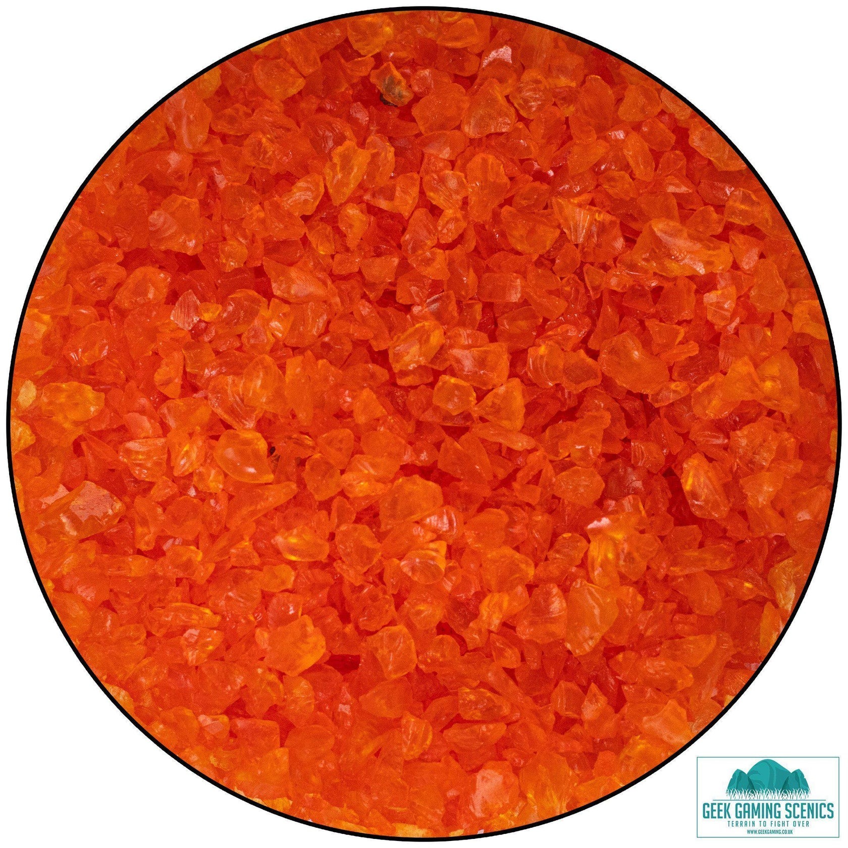 Weird Crystals Small Orange