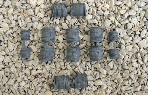 Renedra Small Plastic Barrels