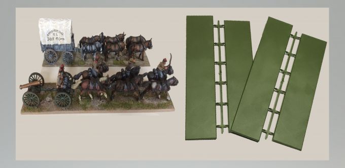 Renedra Plastic Bases Limber/Wagon 