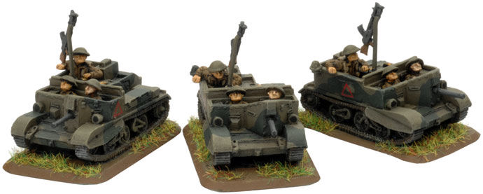 British Scout Carrier Platoon 
