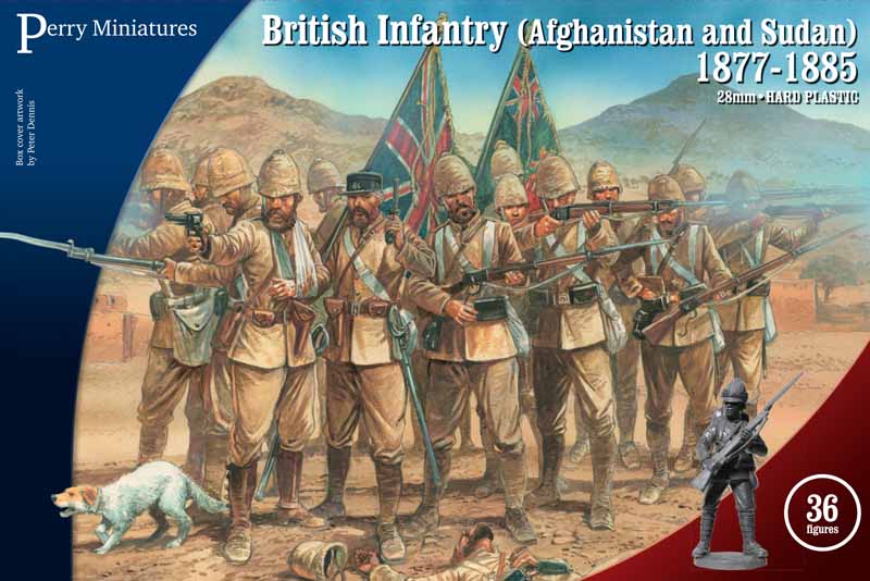 British Infantry Afghanistan & Sudan 1877-1885