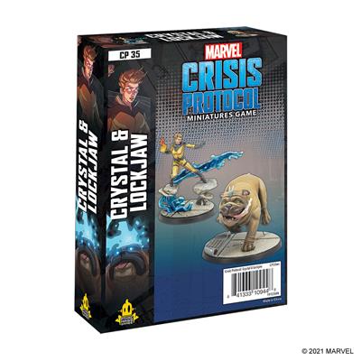 Marvel Crisis Protocol: Crystal and Lockjaw