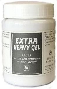 Vallejo Stone Textures - Extra Heavy Transparent Gel 200ml