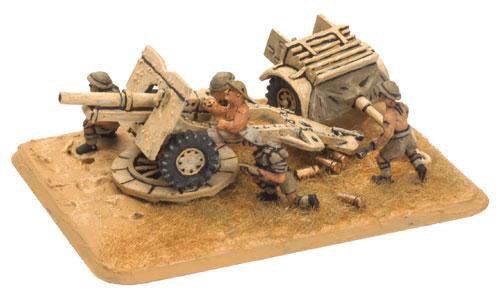 British OQF 25 pdr Gun (8th Army)