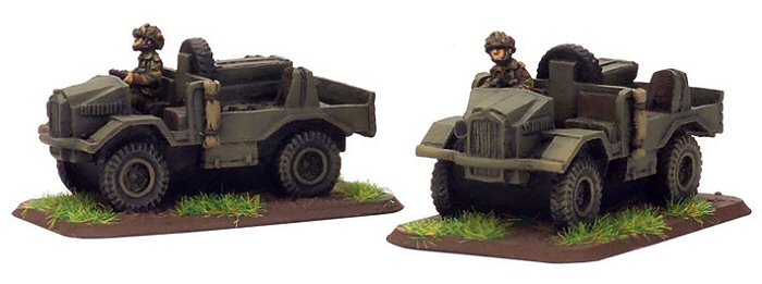 British Airborne Morris 15cwt Truck (Cut Down)