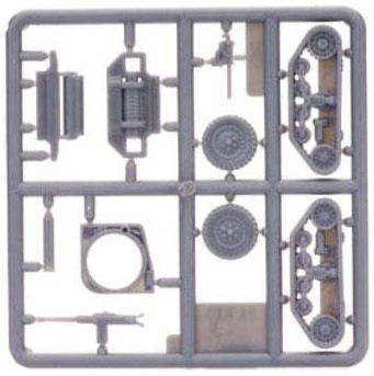 United States Plastic Half-Track Sprue
