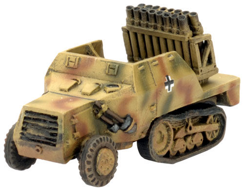 German SOMUA S307(f) Reihenwerfer