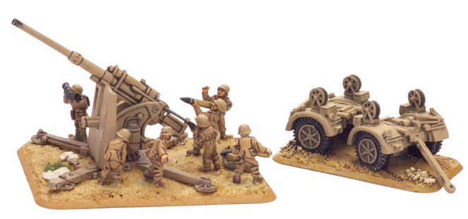 German 8.8cm FlaK 36 Gun