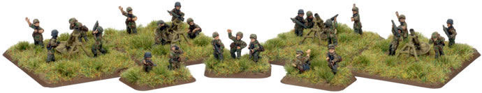 German Fallschirmjager 12cm SGW43 Heavy Mortar Platoon 