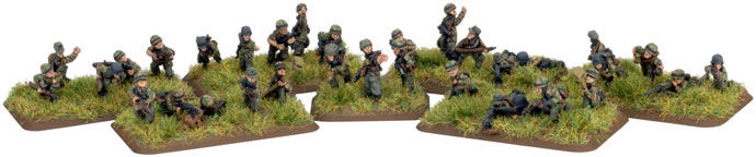 German Fallschirmpionier Platoon 