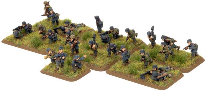 German Hermann Goering Panzergrenadier Platoon