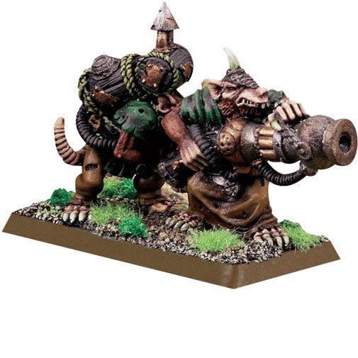 Skaven Warp Fire Thrower Team