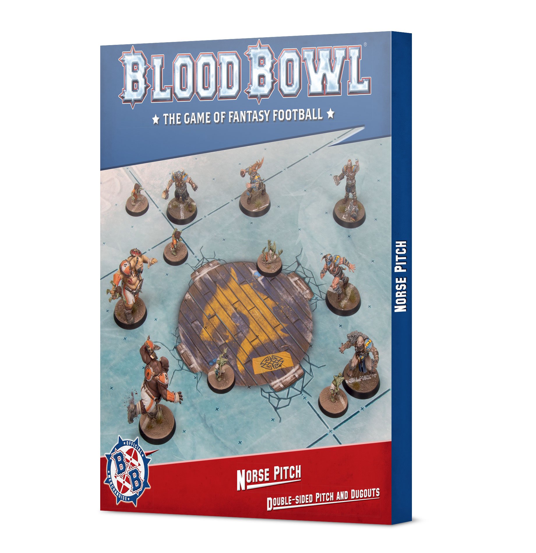 Blood Bowl Norse Pitch & Dugouts - WarGameStore
