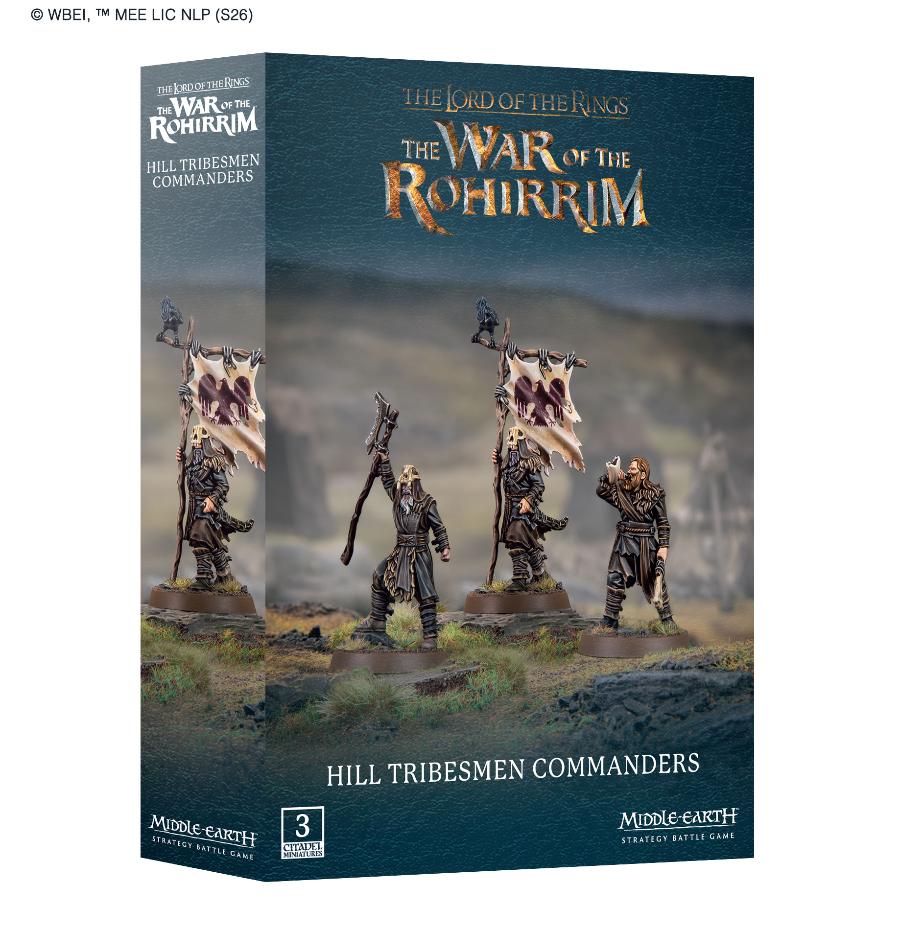 Middle-Earth SBG Journal: Hill Tribesmen Commanders