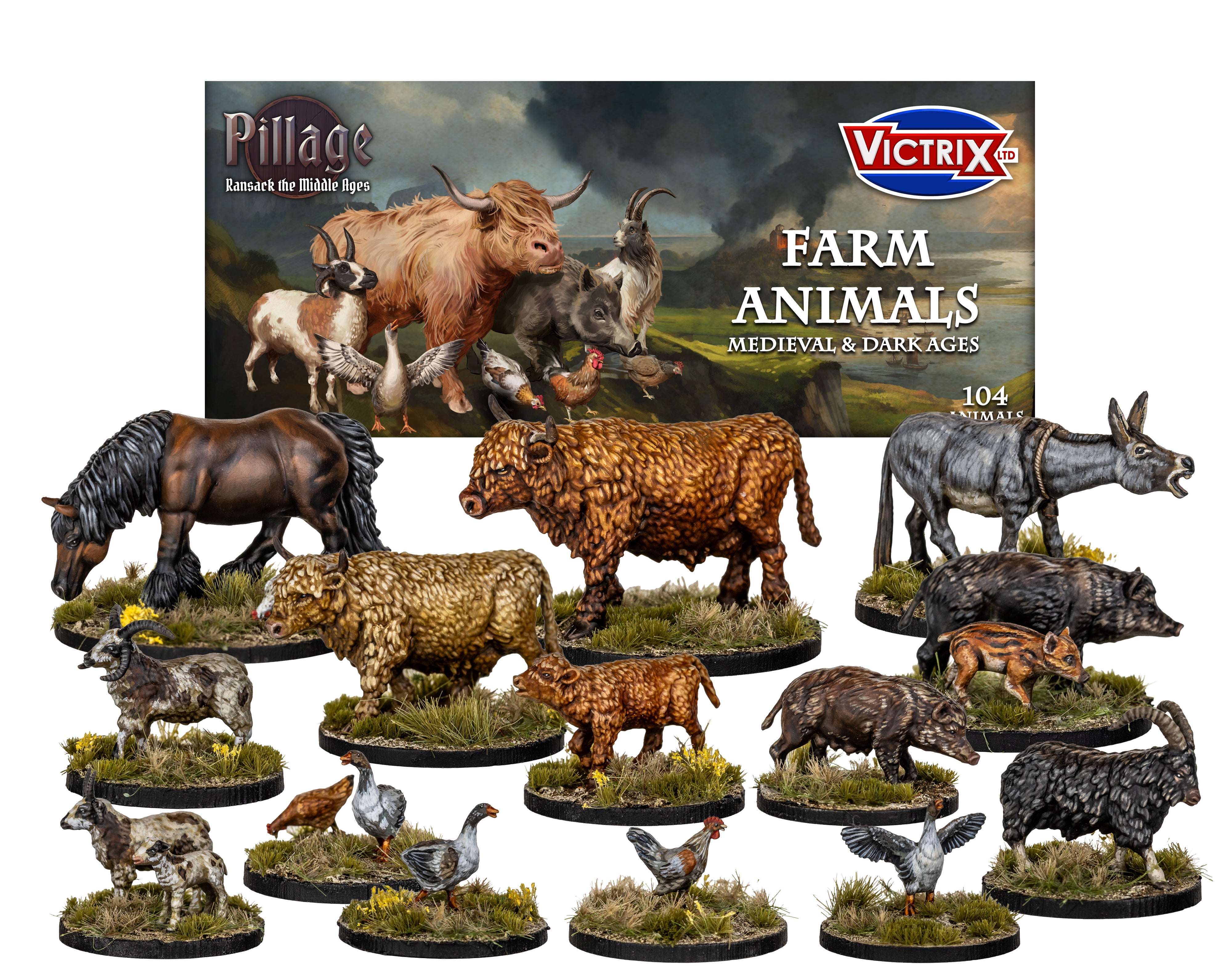 Pillage: Medieval Farm Animals