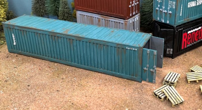 Shipping Containers - 40FT (1) & Pallets (8)