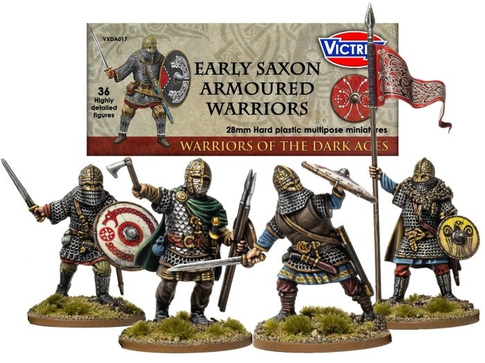 Saxon Rucks Early Saxon Armoured Warriors - WarGameStore