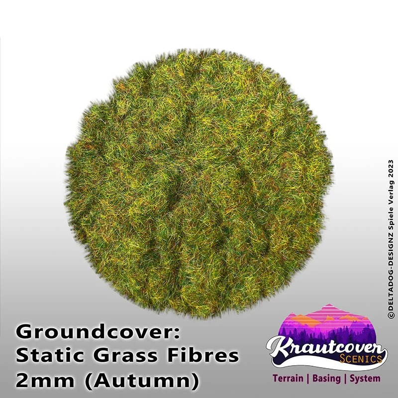 Krautcover: Static Grass Autumn 2mm