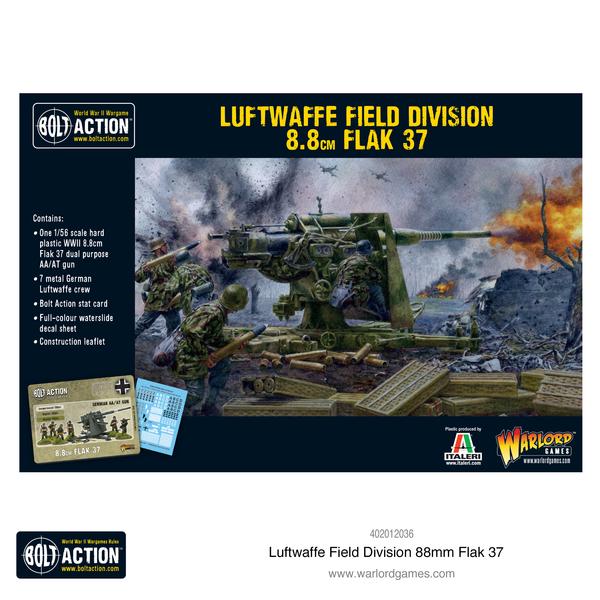 Bolt Action Luftwaffe Field Division 88mm Flak 37