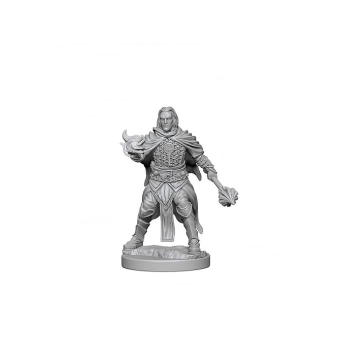 Dungeons &amp; Dragons Miniatures: Human Male Cleric - WarGameStore