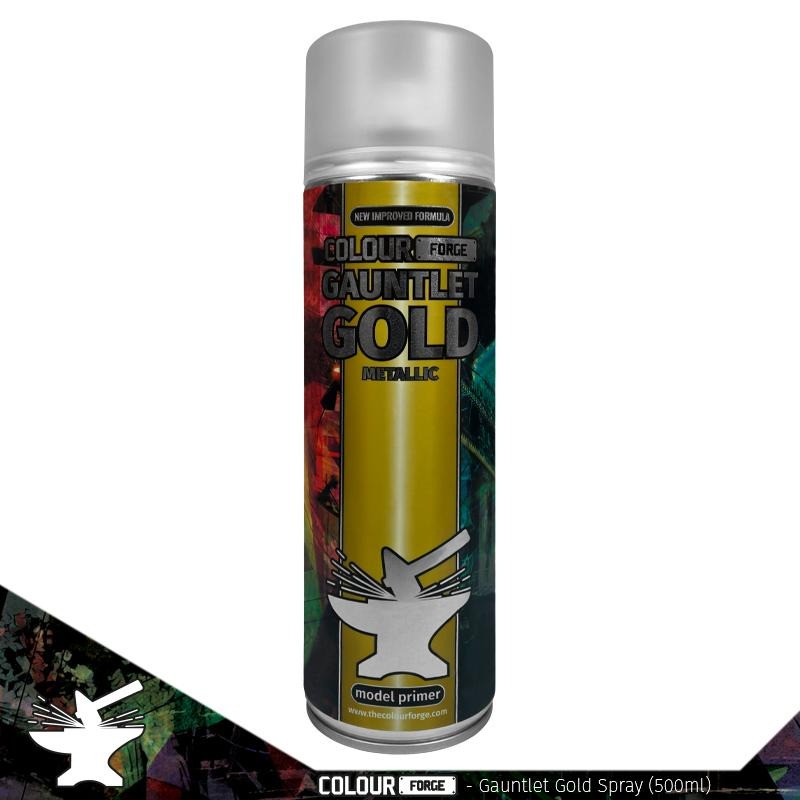 Colour Forge Gauntlet Gold Spray (500ml