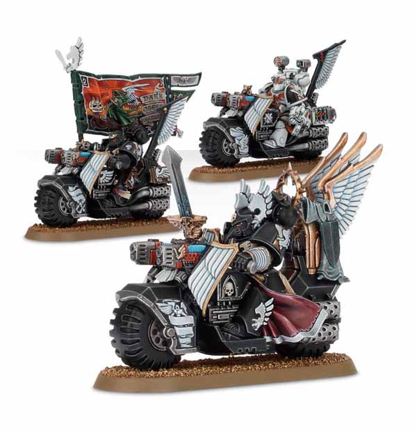 Ravenwing Command Squad (Black Knights)