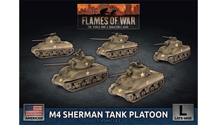 M4 Sherman Tank Platoon