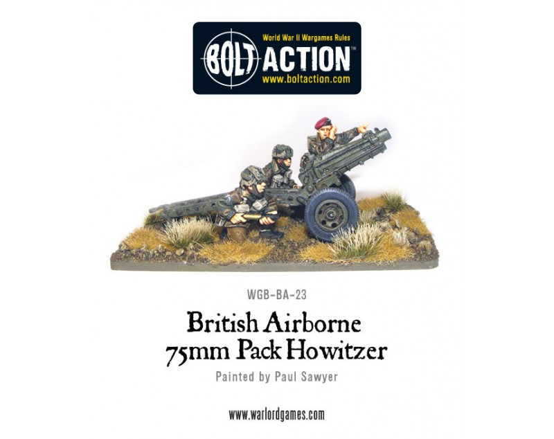 British Airborne 75mm Pack Howitzer