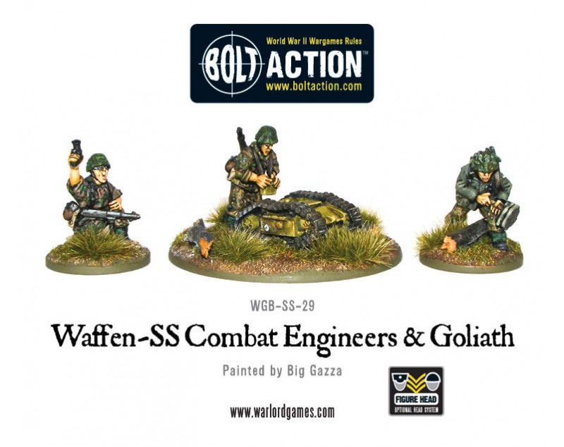 Waffen-SS Combat Engineers & Goliath