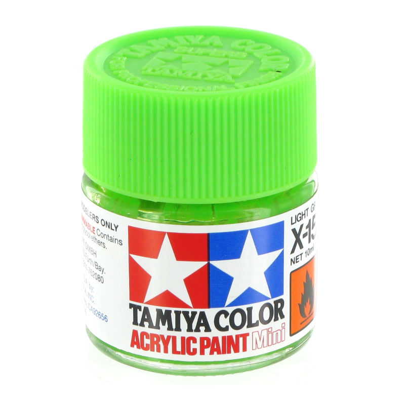 Tamiya 10ml Acrylic Mini X-15 Light Green