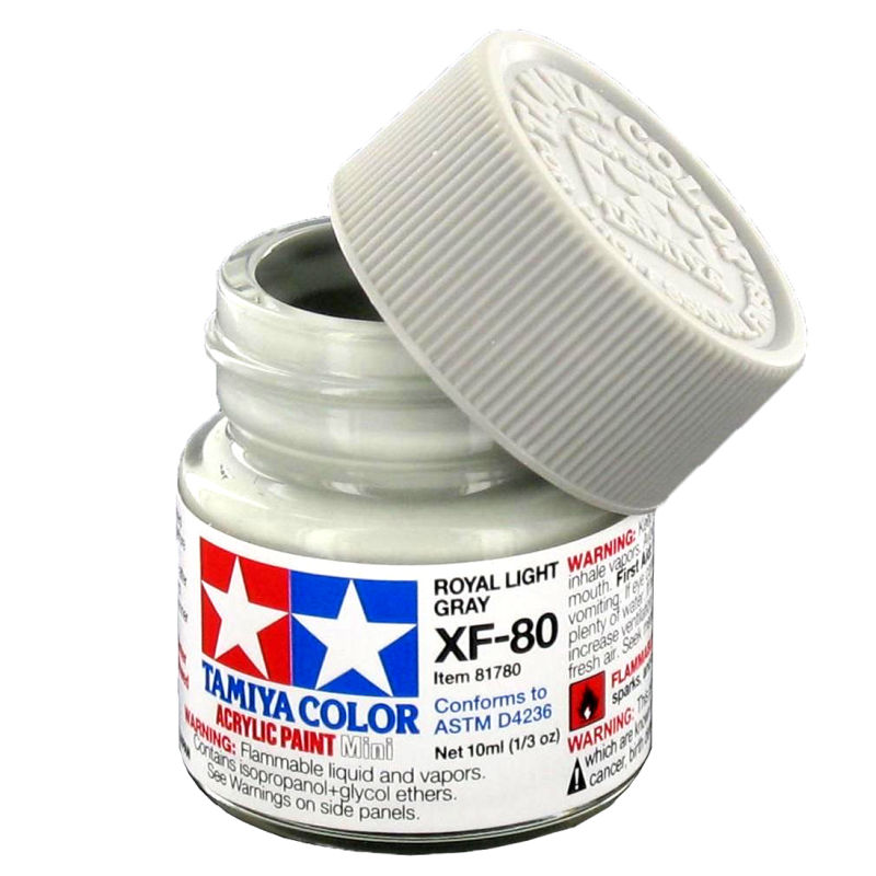 Tamiya 10ml Acrylic Mini XF-80 Naval Sea Grey
