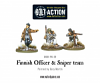 Finnish Officer and Sniper Team