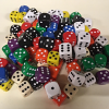 20 Assorted D6 (12mm) Dice
