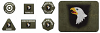 Flames of War 101st Airborne Token & Objective Set 