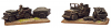United States Jeep & Trailer (resin)