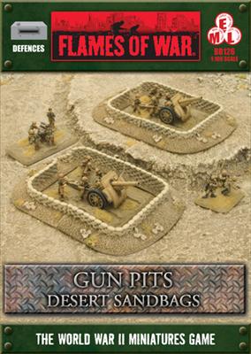 Gun Pits: Desert Sandbags (BB126)