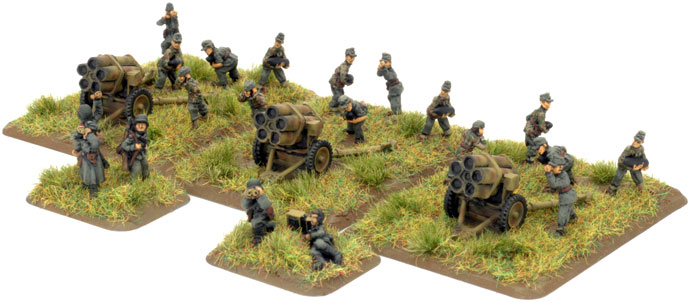 German 21cm Nebelwerfer 42 Rocket Launcher