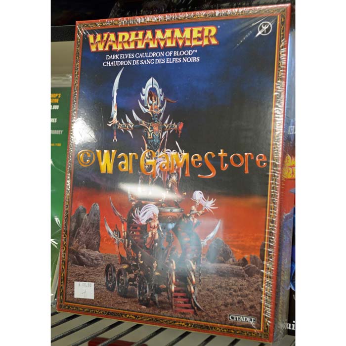 Warhammer Dark Elves Cauldron of Blood / Bloodwrack Shrine