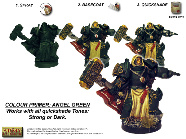 Angel Green Army Painter Spray