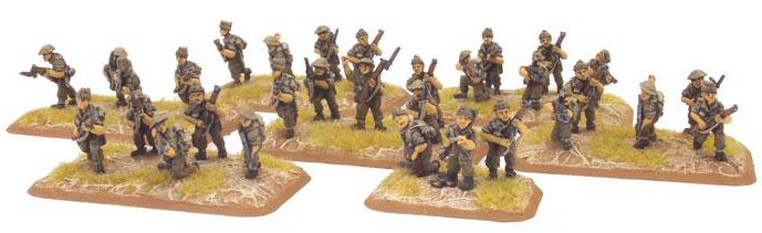 British Brigadier Peter Young and Commando Platoon