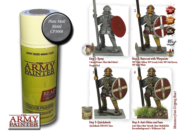 Gun Metal Army Painter Spray 