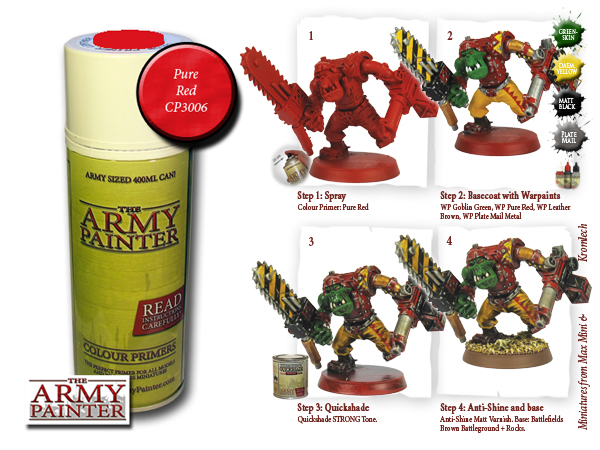 Pure Red Army Painter Spray