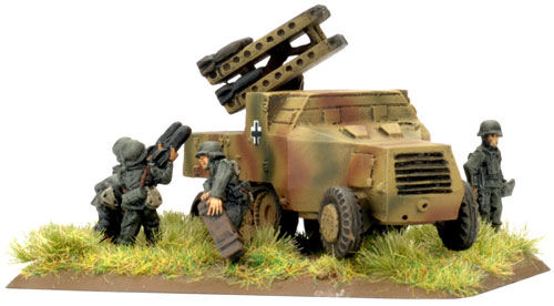 German SOMUA S307(f) Vielfachwerfer