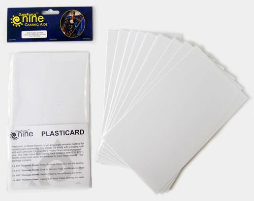 Gale Force Nine Plasticard Variety Pack: 9 Pieces
