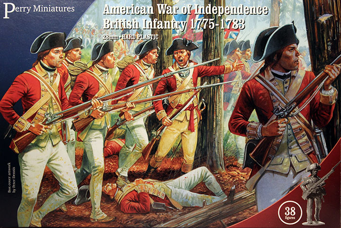 American War of Independence British Infantry 1775 - 1783