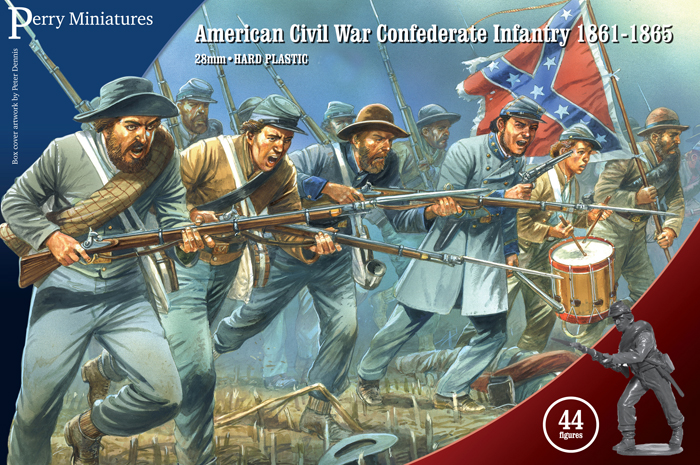 American Civil War Southern Infantry 1861-65