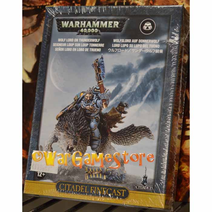 Space Wolf Lord on Thunderwolf