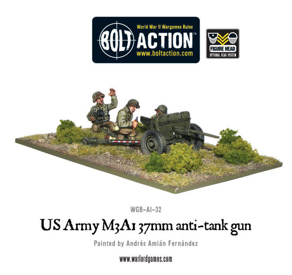 US Army M1 37mm anti-tank gun 
