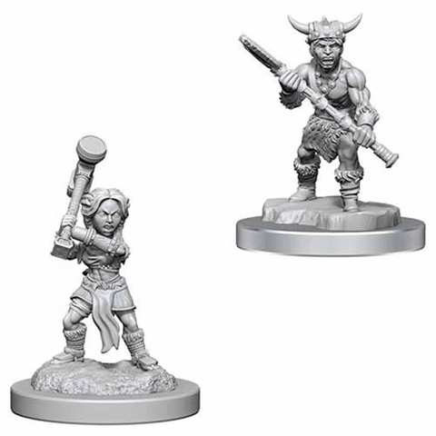 D&D Nolzur's Marvelous Miniatures: Halfling Barbarians