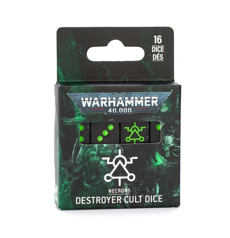 Necrons: Destroyer Cult Dice